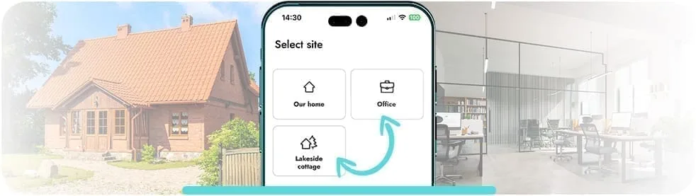Protection of several objects in one BE WAVE application